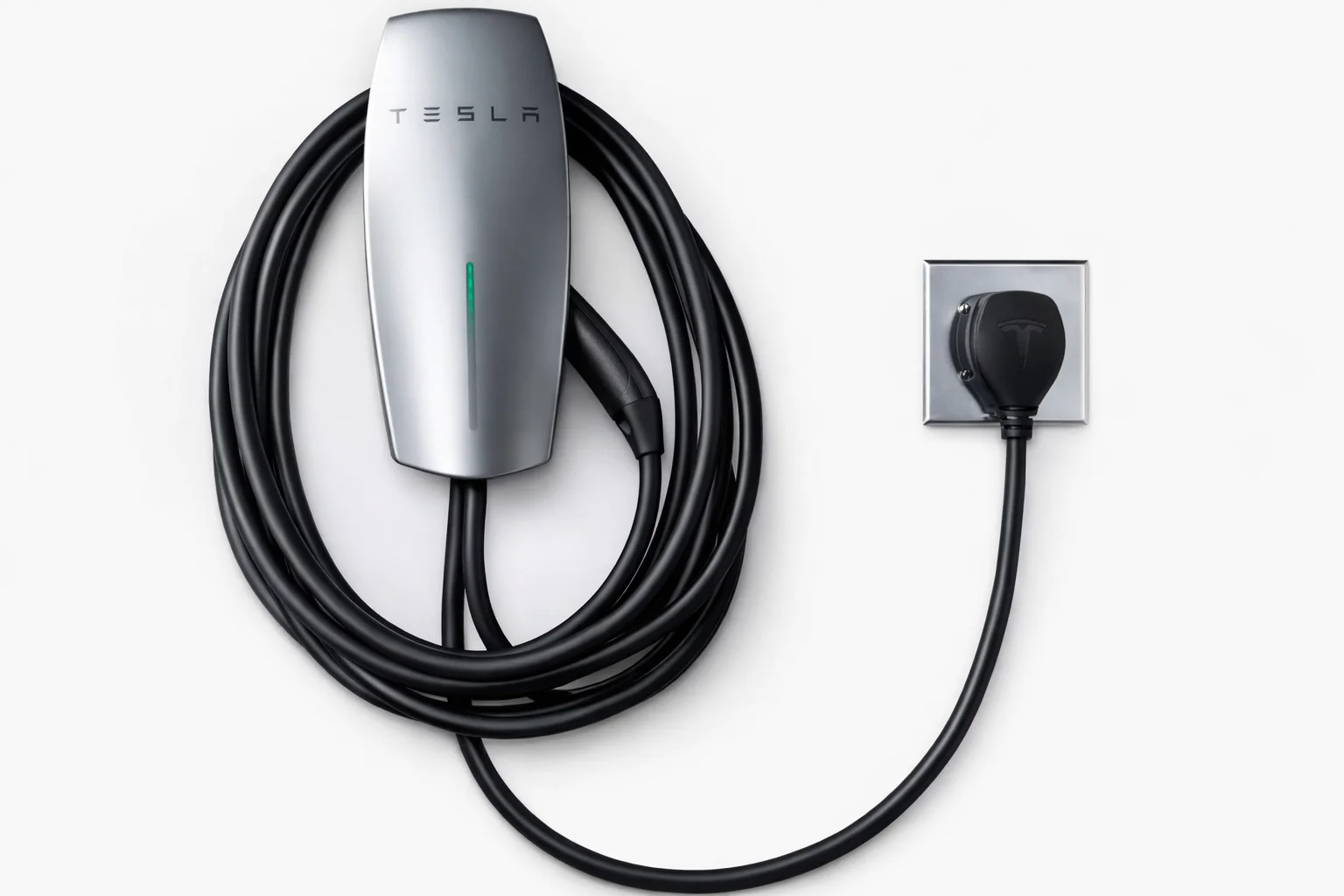 Tesla charger at home